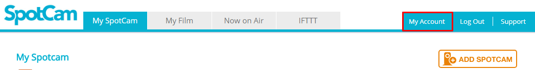 myspotcam_My Account